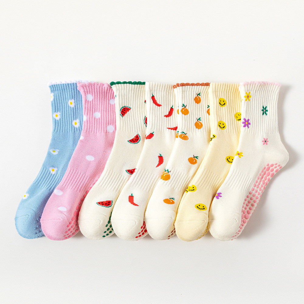 Yoga Socks Women Cotton Terry  - đánh giá và giá Medias Para Pilates Y Yoga