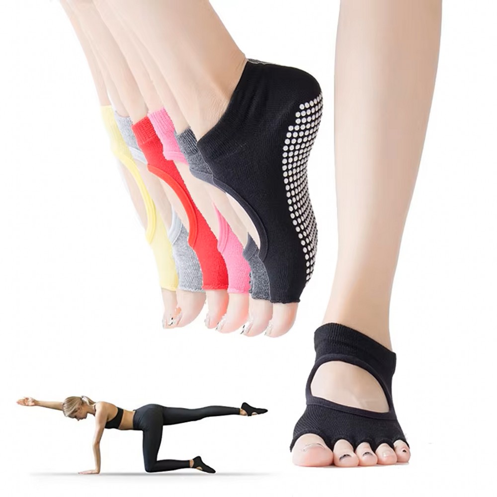 Backless Five Toe Yoga Socks O - đánh giá và giá Medias Para Pilates Y Yoga